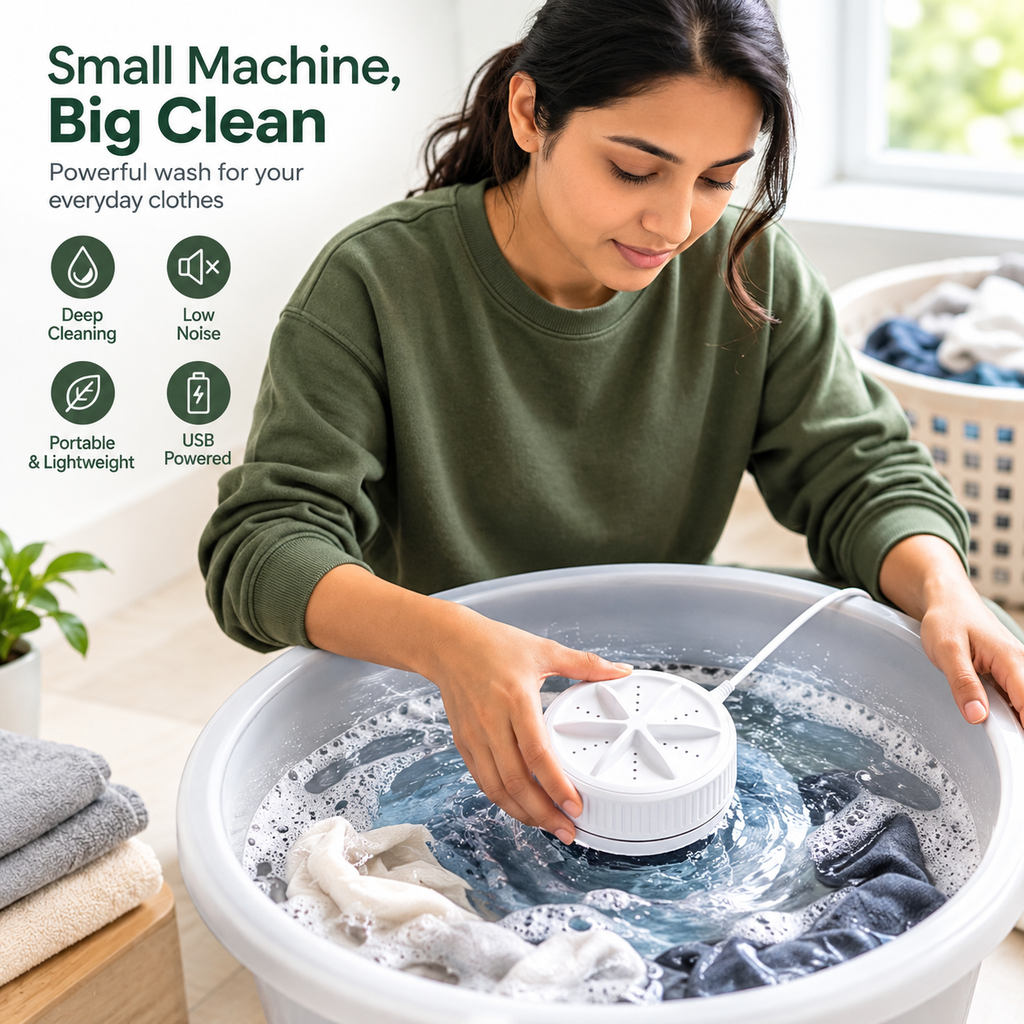 KitNest™ Portable Mini Washing Machine