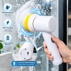 KitNest 5-in-1 Electric Spin Scrubber